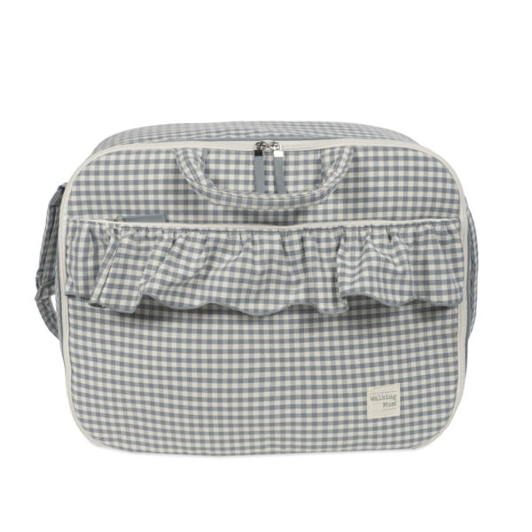 Maleta Praliné Vichy Matcha Walking Mum