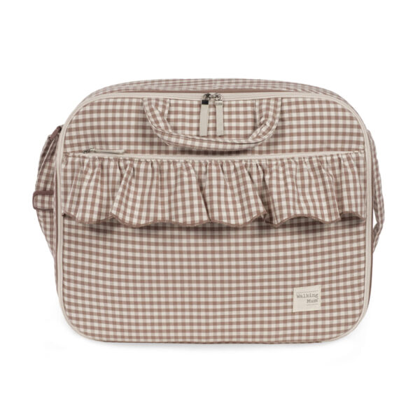 Maleta Praliné Vichy Moka Walking Mum
