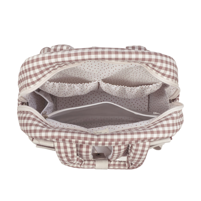 Mochila Praliné Vichy Moka Walking Mum - Imagen 6