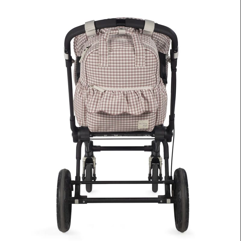 Mochila Praliné Vichy Moka Walking Mum - Imagen 8