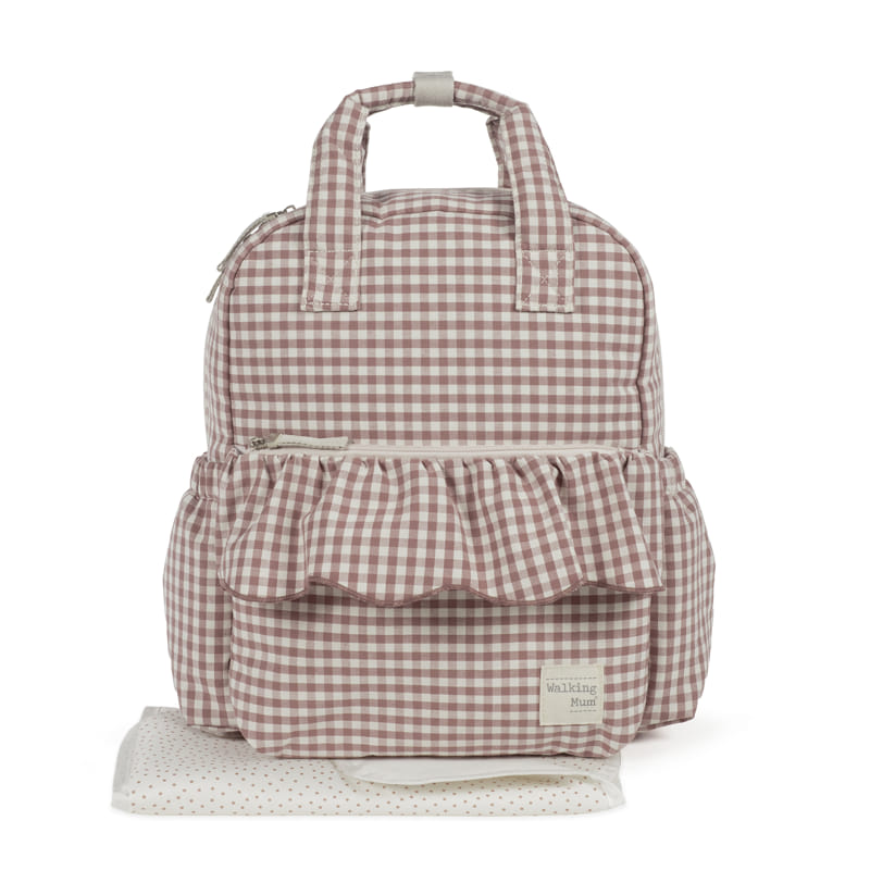 Mochila Praliné Vichy Moka Walking Mum