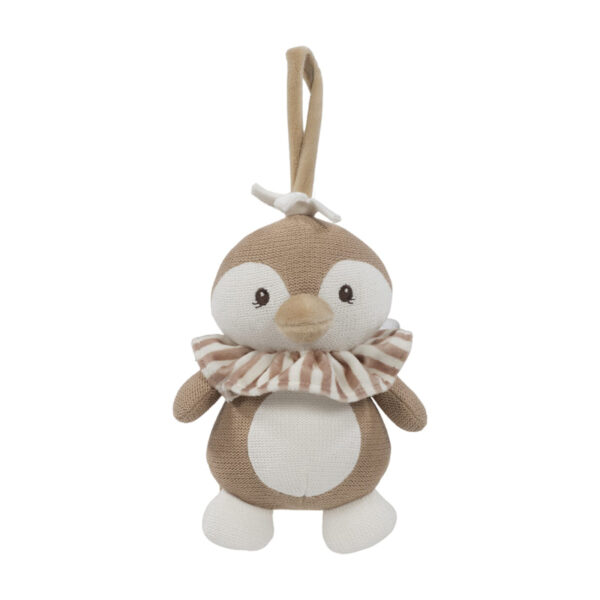 Peluche musical Pingüino Praliné Moka Walking Mum