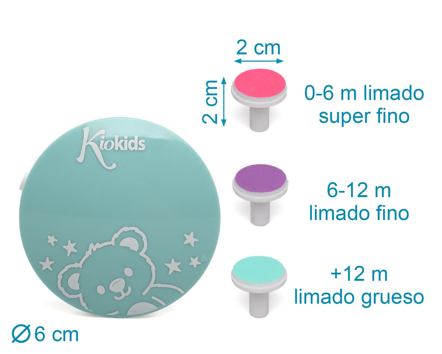 Lima de uñas Electrica Kiokids - Imagen 3