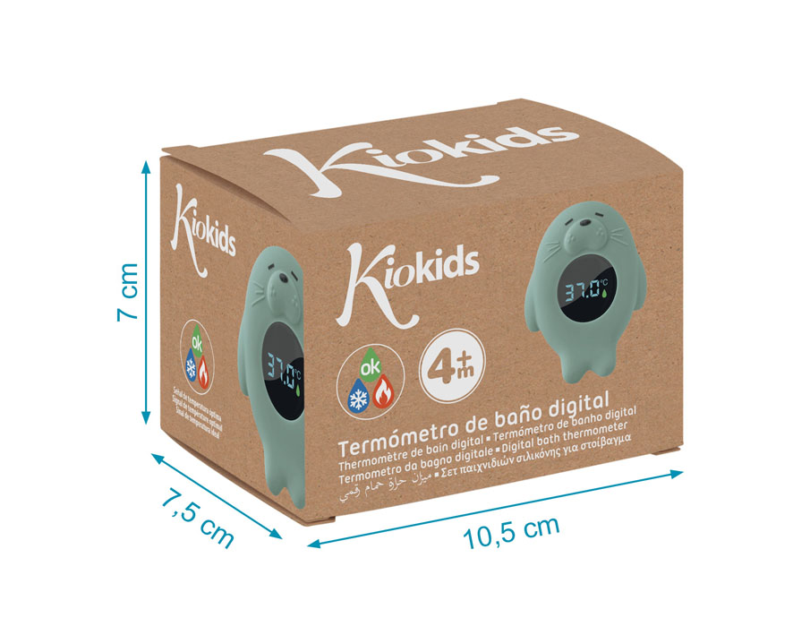 Termómetro Foca Menta Kiokids - Imagen 4