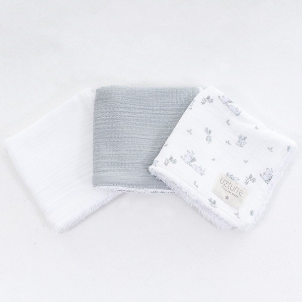 Toalla Bebe 3 unidades Pablo Uzturre