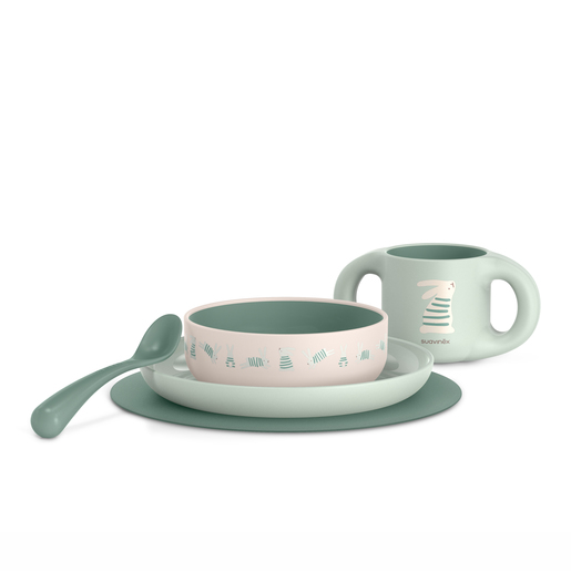 Vajilla Bebe New Wonderland Verde Suavinex