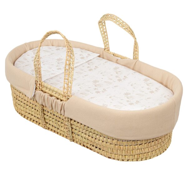 Capazo Mimbre (Edredon, Cojin Interior Acolchado, Colchon Capazo) Noe Bimbidreams