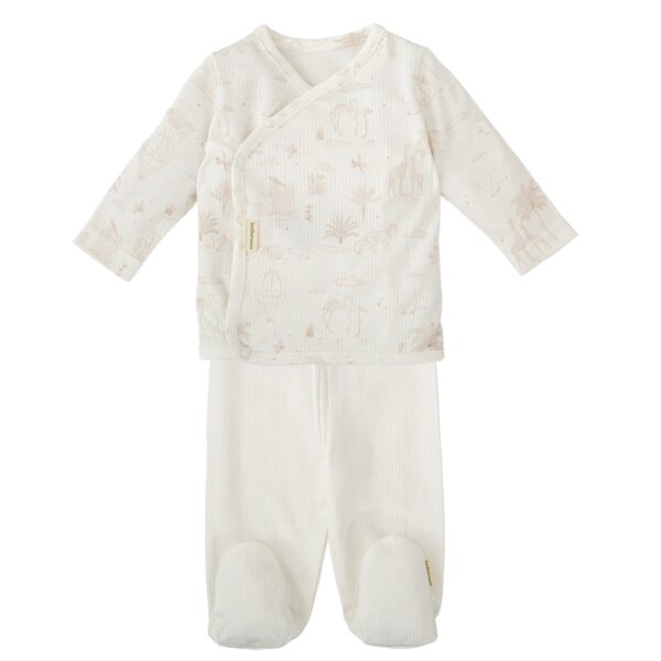 Conjunto Jubon y Polaina 0-1 Mes Noe Bimbidreams