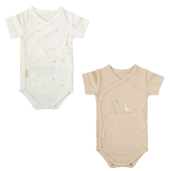 Pack 2 Bodies Manga Corta Happy Forest Bimbidreams