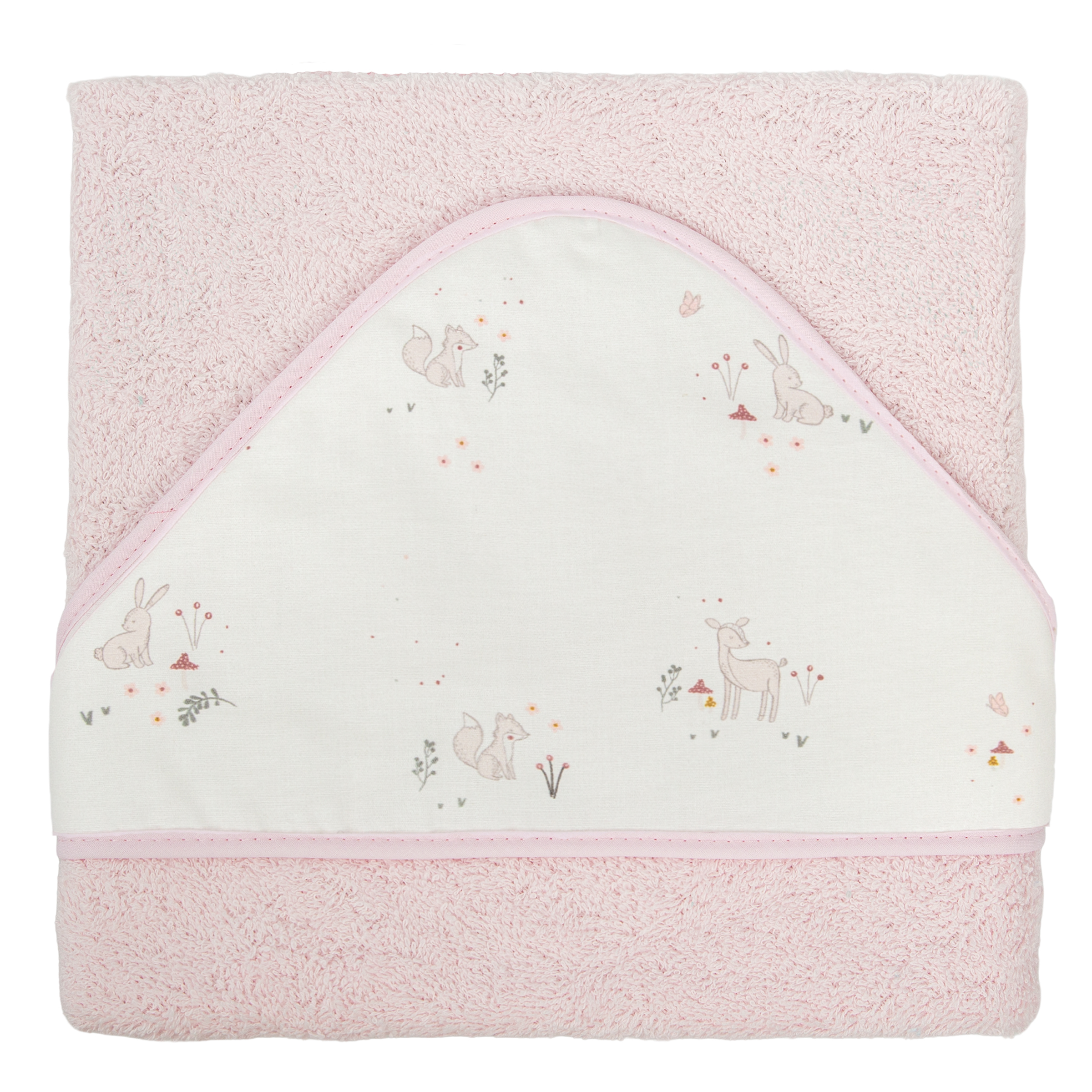 Maxicapa Deer Rizo Rosa Bimbidreams