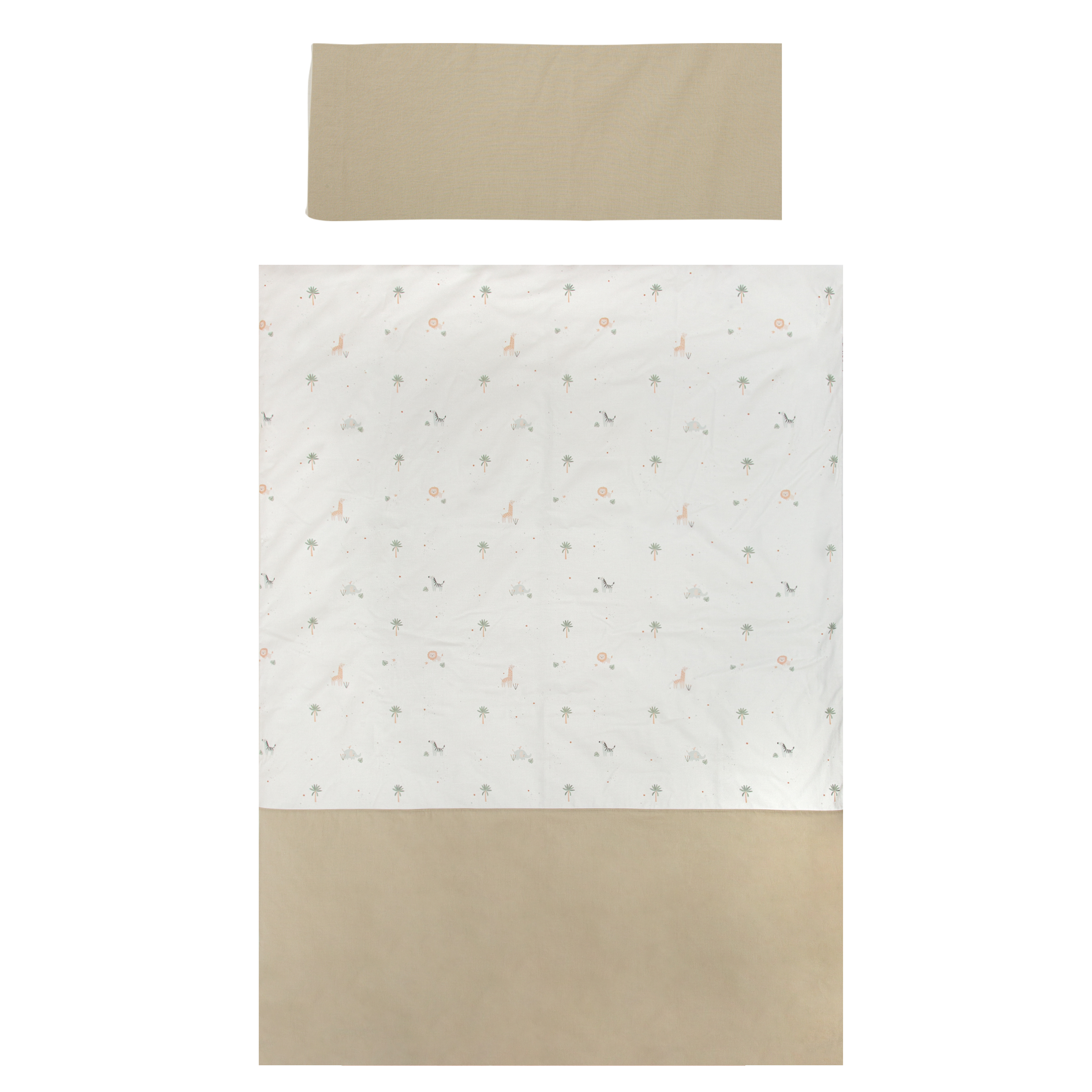 Funda Nordica + Funda Almohada cuna Palm Bimbidreams - Imagen 2
