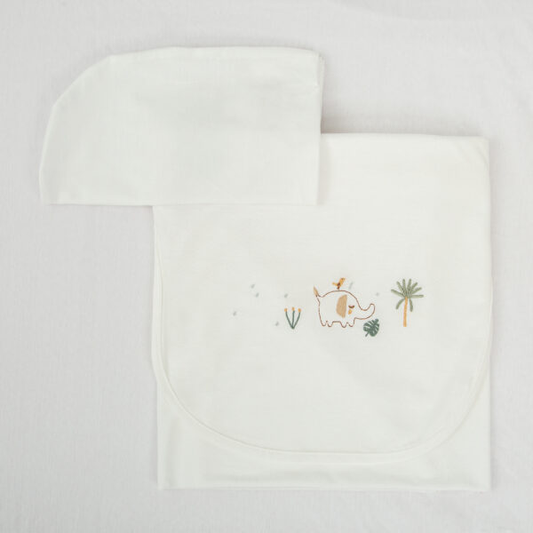 Juego de sabanas Punto Capazo Palm Bimbidreams