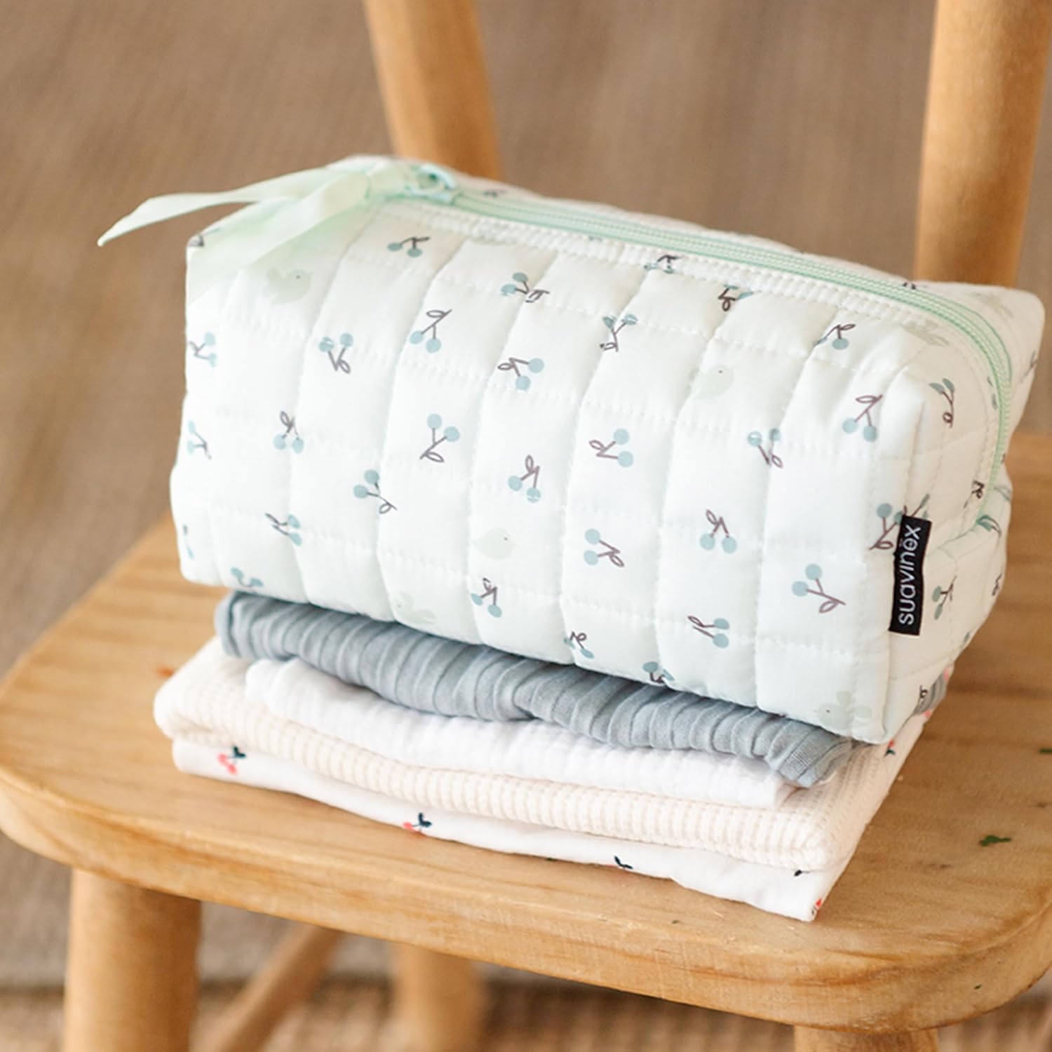 Neceser Essencials Baby Care Birdies Menta Suavinex - Imagen 4