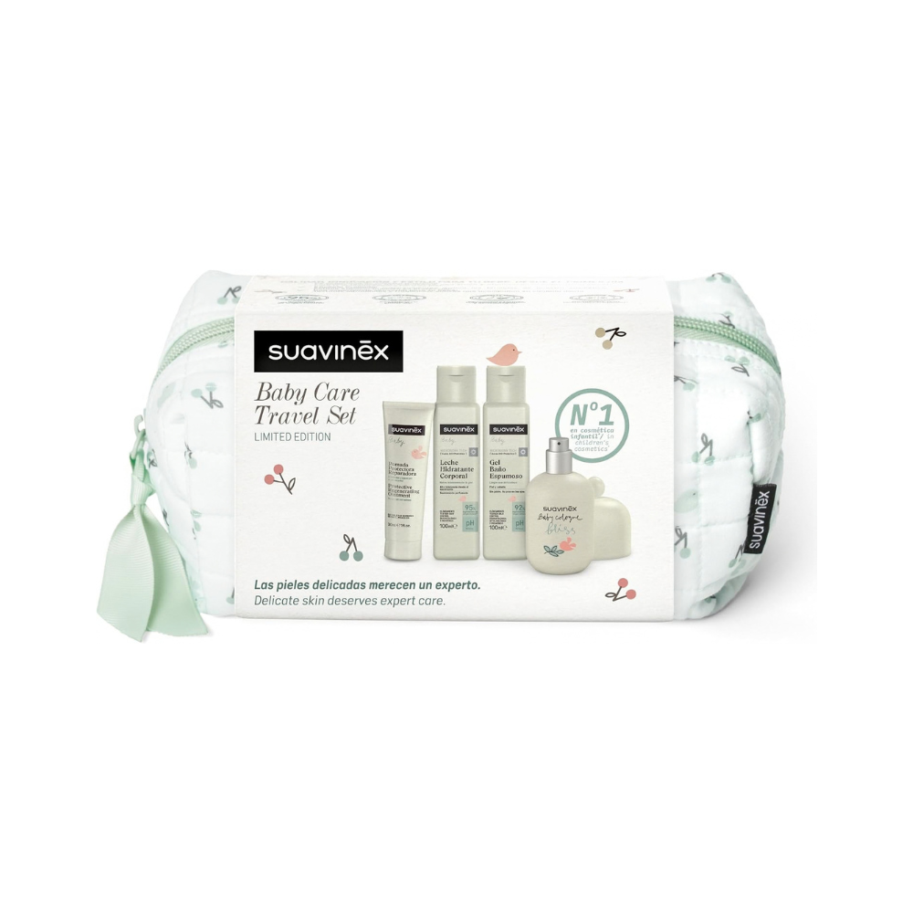 Neceser Essencials Baby Care Birdies Menta Suavinex - Imagen 2