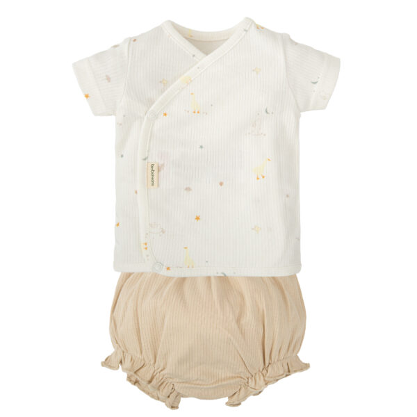 Conjunto Jubon y Ranita 0-1 Mes Happy Forest Bimbidreams