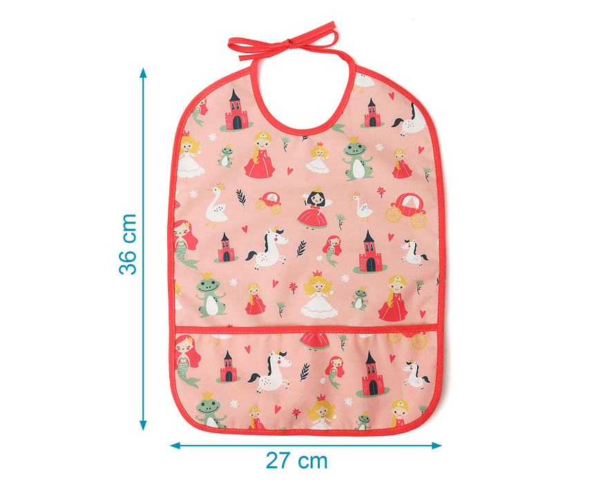 Babero Impermeable Rosa Kiokids - Imagen 4