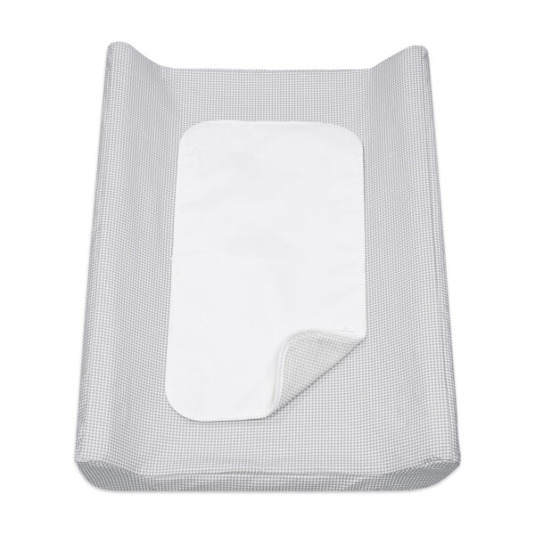 Cambiador Home Little Bloom Vichy Gris Pasito a Pasito