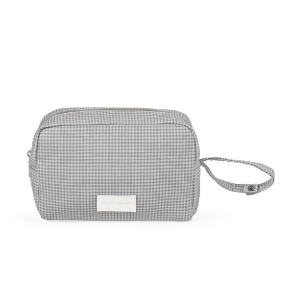 Neceser Little Bloom Vichy Gris Pasito a Pasito