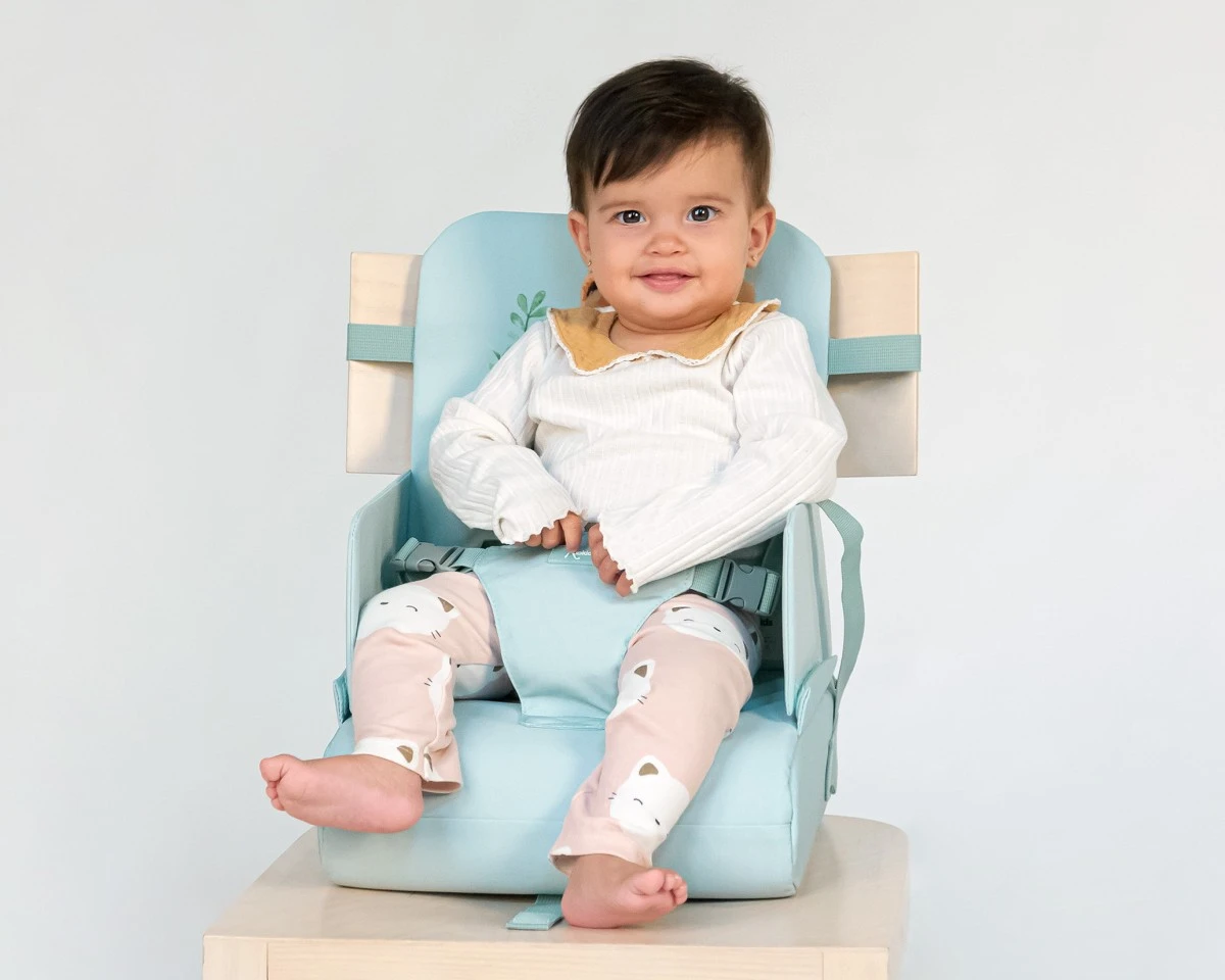 Trona de Viaje Ardilla Menta Kiokids - Imagen 3