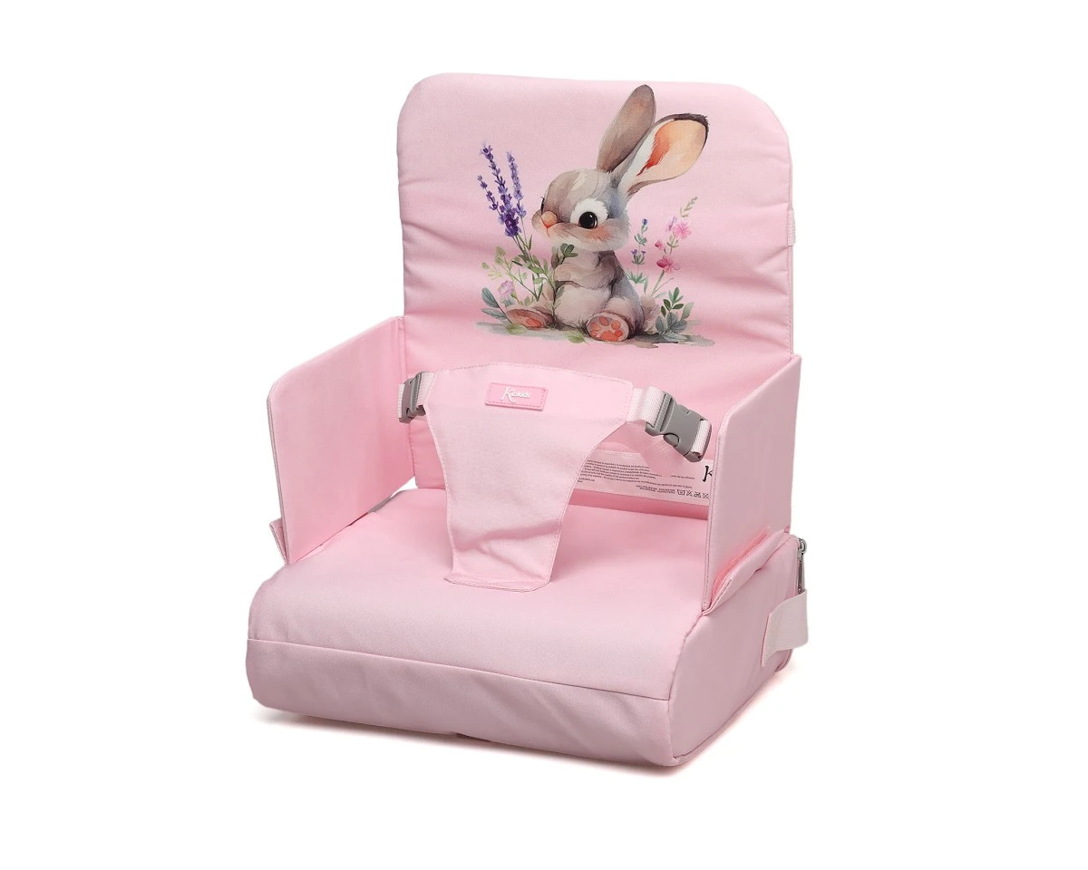 Trona de Viaje Conejito Rosa Kiokids