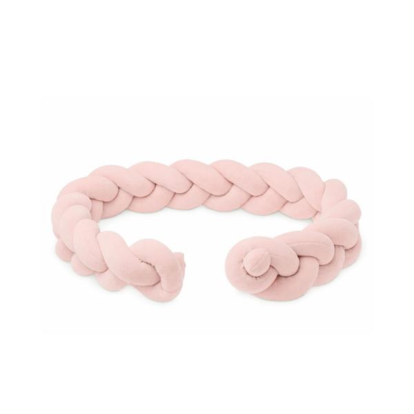 Trenza Protectora Cuna Rosa 150cm Kiokids