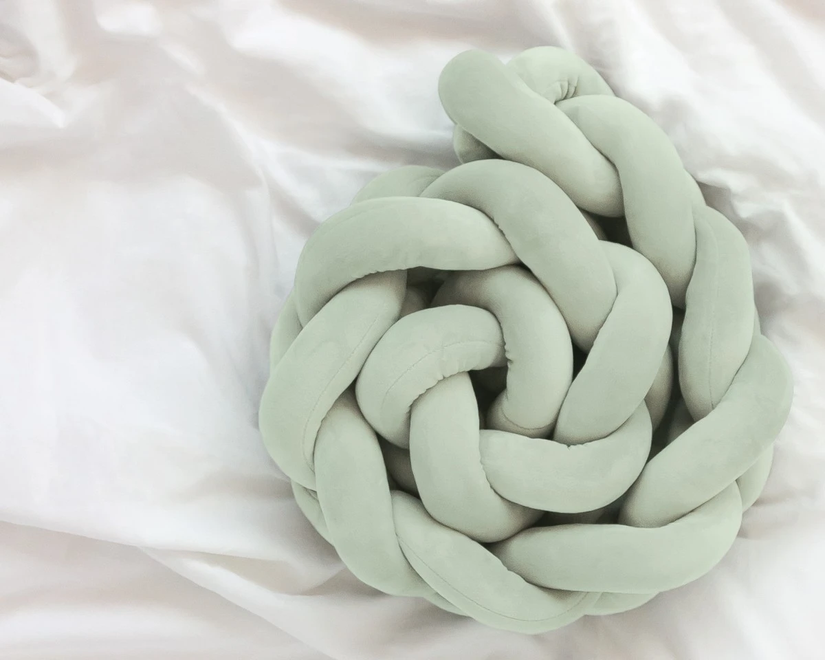 Trenza Protectora Cuna Verde 150cm Kiokids - Imagen 2