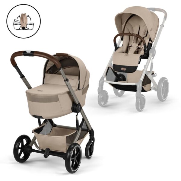 Duo Balios S Lux con Capazo Plegable Cybex 2026