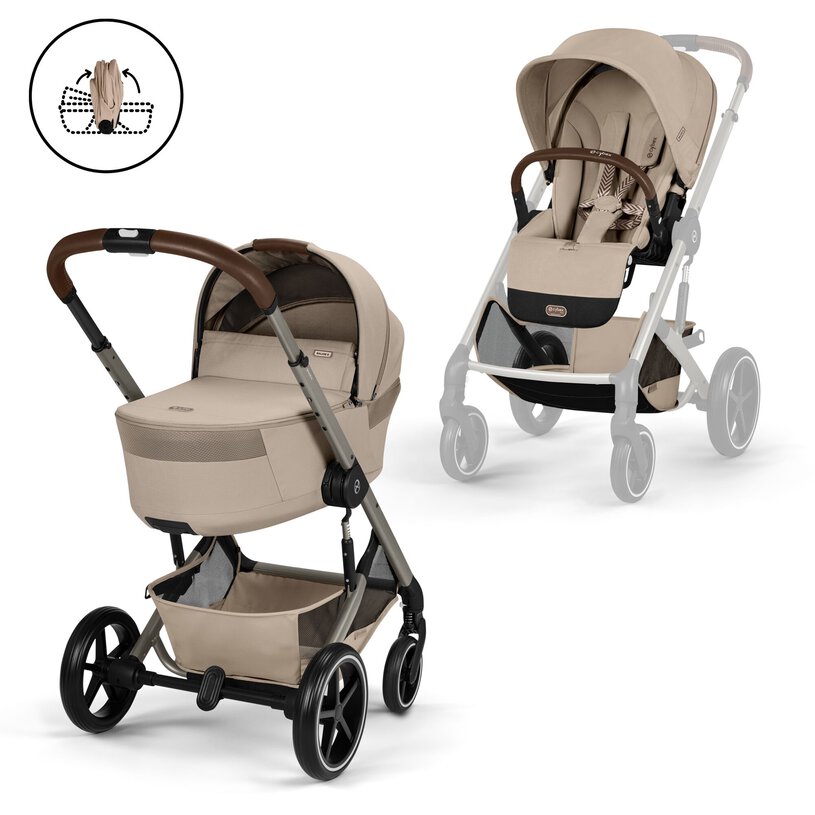 Duo Balios S Lux con Capazo Plegable Cybex 2026