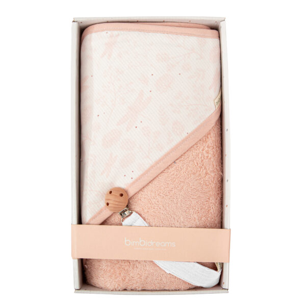 Caja Regalo Capa Baño y Sujetachupetes Dafne Bimbidreams