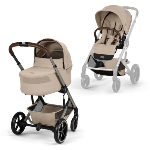 Duo Balios S Lux con Capazo Cot S Lux Cybex 2026