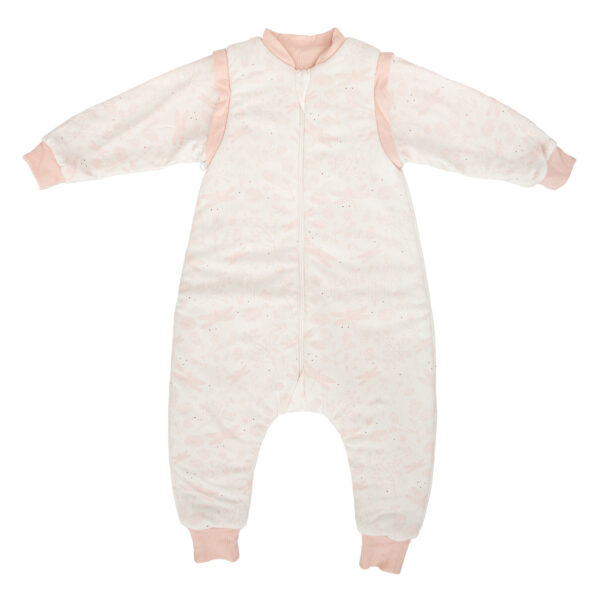 Saco dormir con pies y mangas extraibles Dafne 85 cm Bimbidreams
