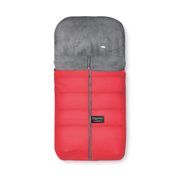Saco Silla Invierno Velour Rojo Bimbidreams
