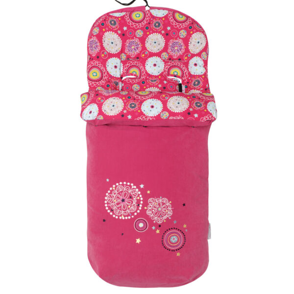 Saco Silla Multiestacional Folk Fucsia Bimbidreams