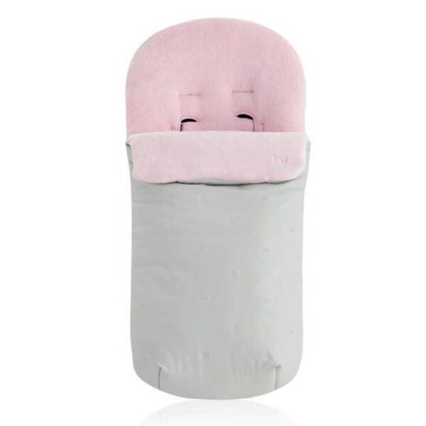 Saco Silla Invierno Velour Romantic Rosa Bimbidreams