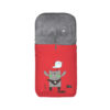 Saco Silla Invierno Velour Rojo Osito Bimbidreams