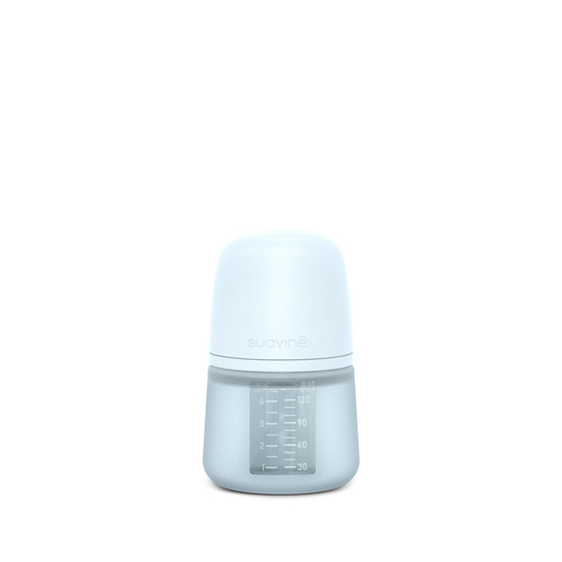 Biberón Silicona 120ML Azul Suavinex