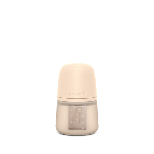 Biberón Silicona 120ML Beige Suavinex