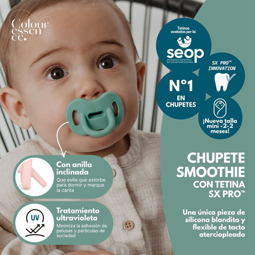 Chupete Todo Silicona Azul -2-2m Suavinex - Imagen 4