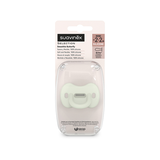 Chupete Todo Silicona Verde -2-2m Suavinex - Imagen 3