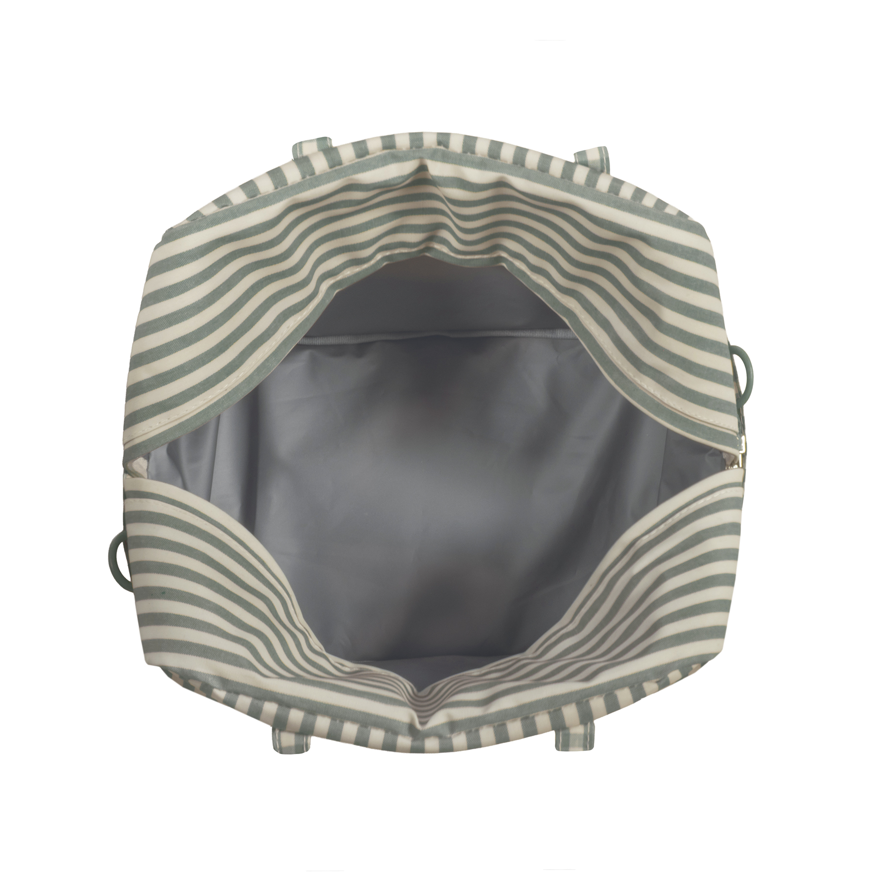 Bolsa Termica Praliné Vichy/Rayas Matcha Walking Mum - Imagen 6
