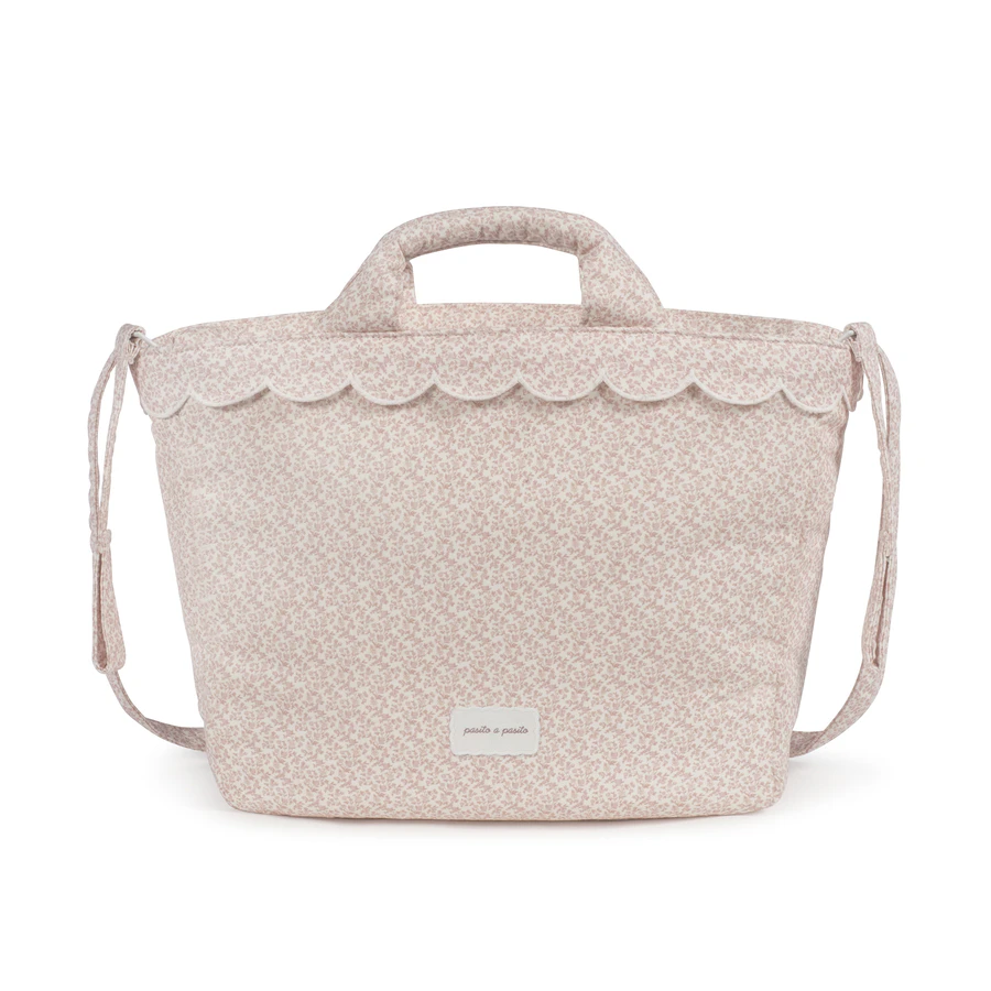 Bolsa Canastilla Maison Tender Flores Pasito a Pasito - Imagen 2