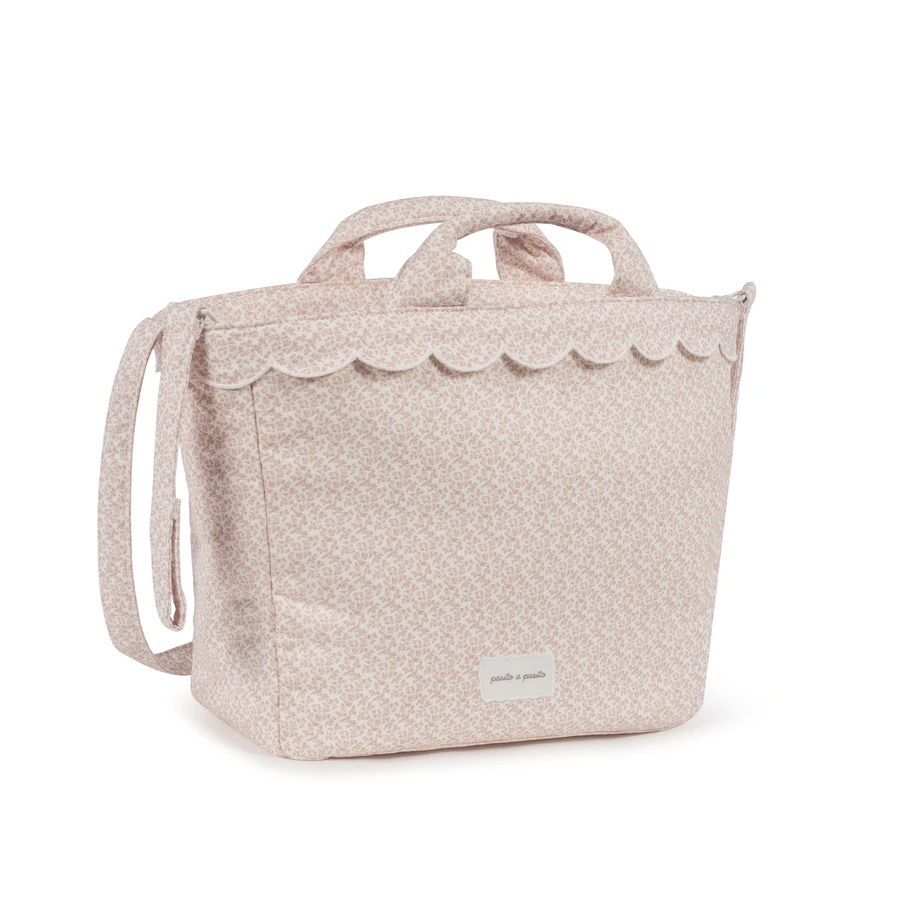 Bolsa Canastilla Maison Tender Flores Pasito a Pasito - Imagen 4
