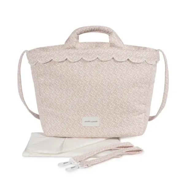 Bolsa Canastilla Maison Tender Flores Pasito a Pasito