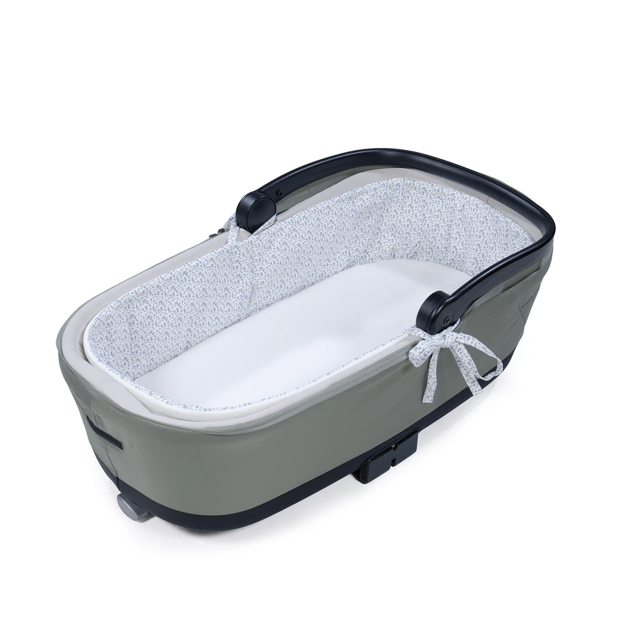 Funda Interior Varillas Capazo + Sabana ajustable Maison Tender Conejitos Pasito a Pasito - Imagen 3