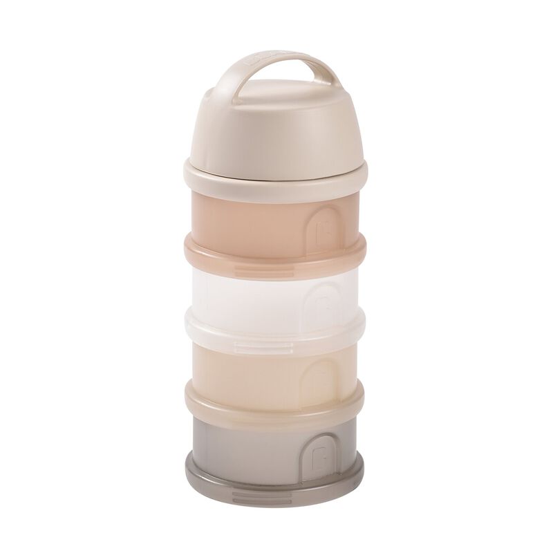 Caja Dosificadora de Leche Apilable Translucido Natural Beaba - Imagen 2