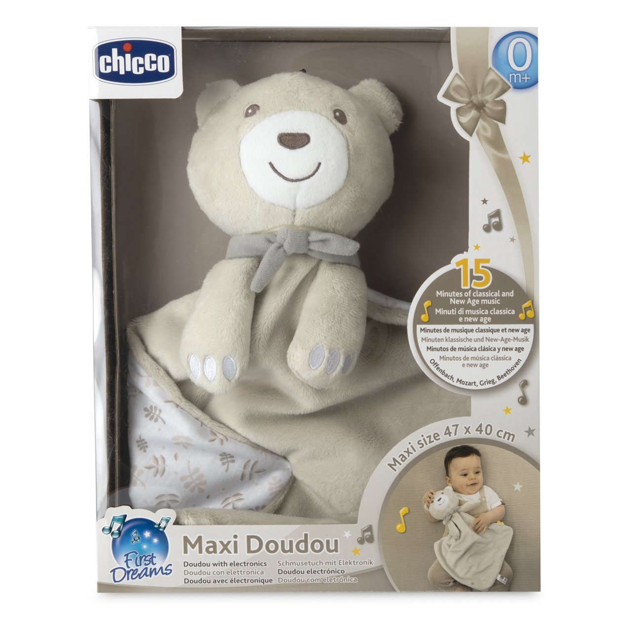 Dou Dou Maxi Osito Beige Chicco - Imagen 4