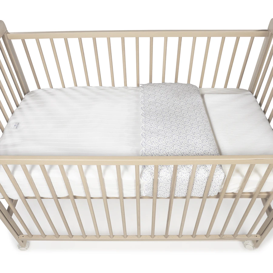 Funda nordica + bajera + almohada cuna Maison Tender Conejitos Pasito a Pasito