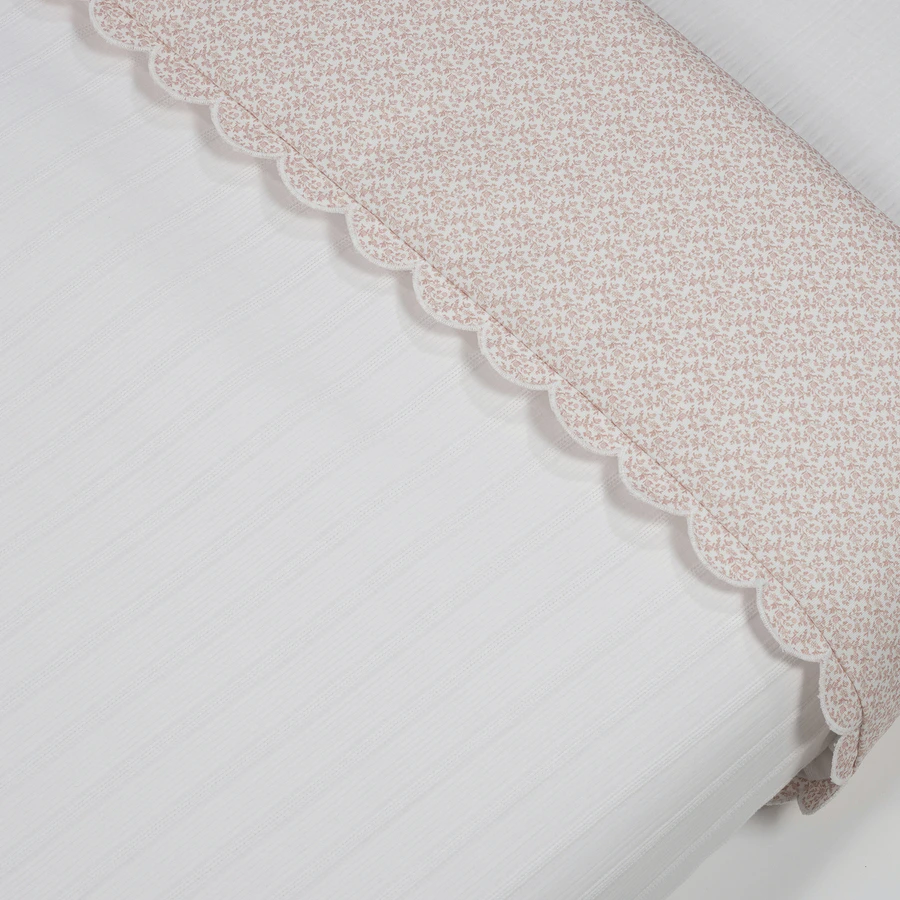 Funda nordica + bajera + almohada cuna Maison Tender Flores Pasito a Pasito - Imagen 3