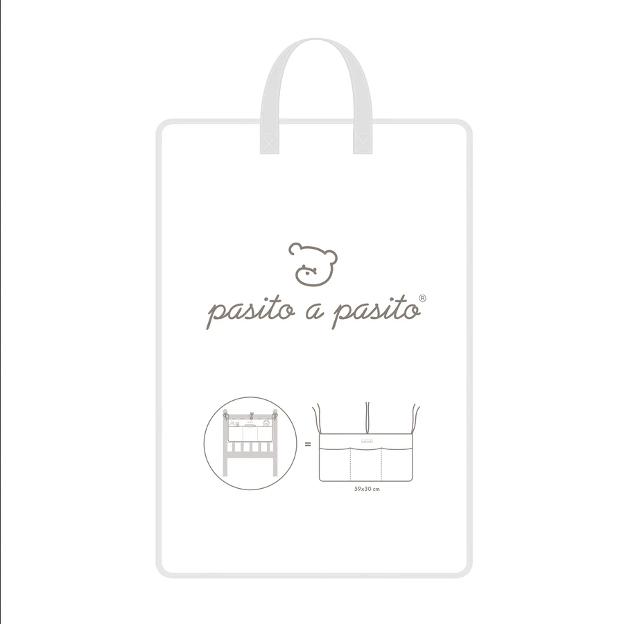 Organizador para Cuna Maison Tender Conejitos Pasito a Pasito - Imagen 6