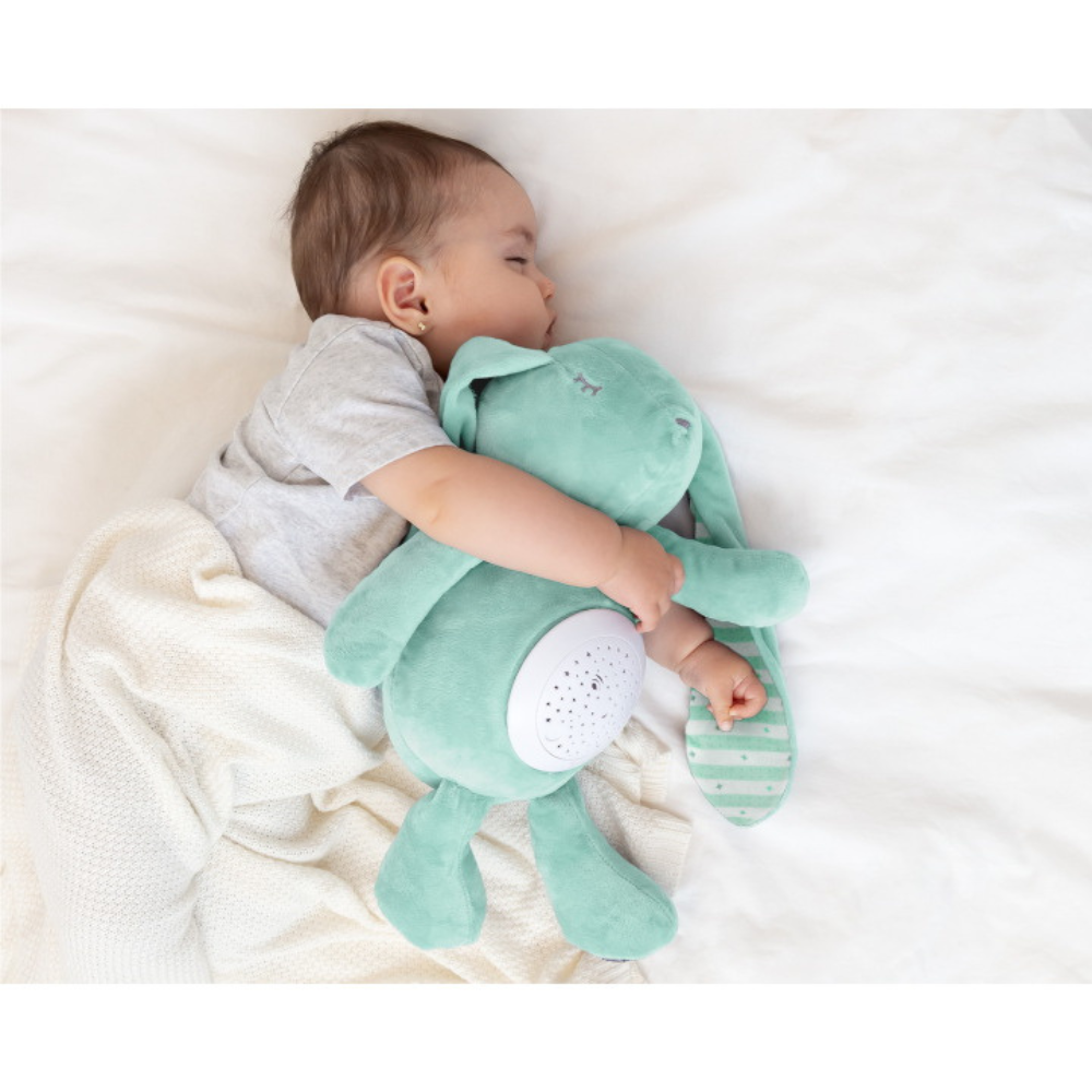 Peluche luz y sonido Conejo Menta Kiokids - Imagen 4